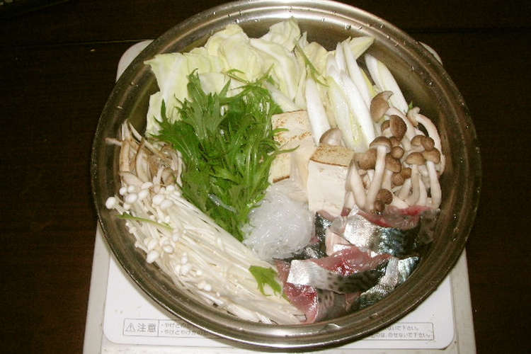 我が家の定番鍋 魚 うお すき レシピ 作り方 By Koko1119 1 クックパッド 簡単おいしいみんなのレシピが361万品