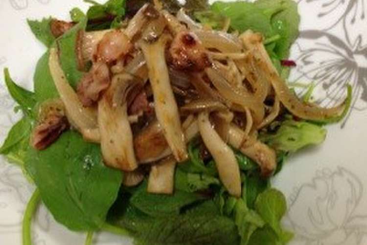 きのことベーコンのサラダ レシピ 作り方 By しょーこりん クックパッド 簡単おいしいみんなのレシピが372万品