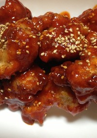 鶏胸肉で美味しい韓国風チキン