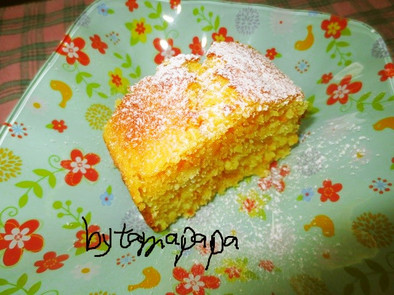 バターなし☆簡単♬人参ヨーグルトケーキの写真