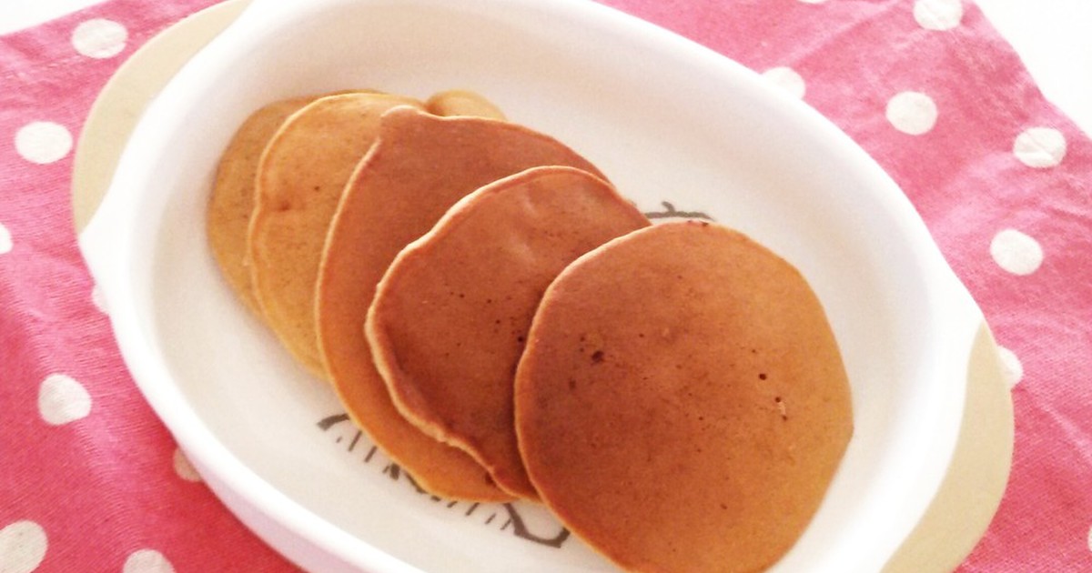 離乳食後期 バナナときなこのパンケーキ レシピ 作り方 By ムーちゃん クックパッド 簡単おいしいみんなのレシピが360万品