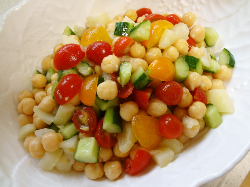 チュニジア風ひよこ豆のサラダのレシピ