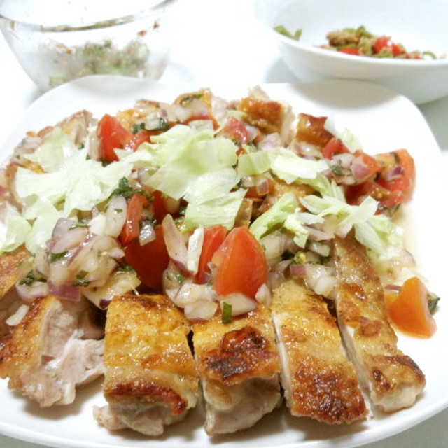 簡単 ネギ塩チキン レシピ 作り方 By うたお クックパッド 簡単おいしいみんなのレシピが352万品