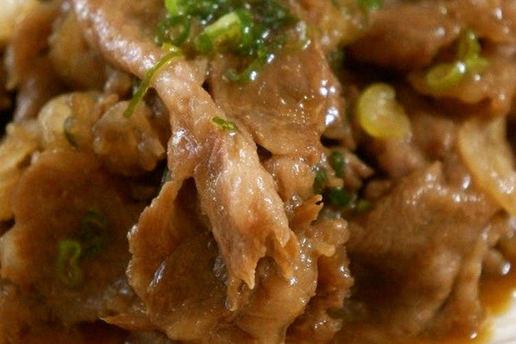 とっても簡単 すき焼き肉で贅沢牛丼 レシピ 作り方 By にーな クックパッド 簡単おいしいみんなのレシピが366万品