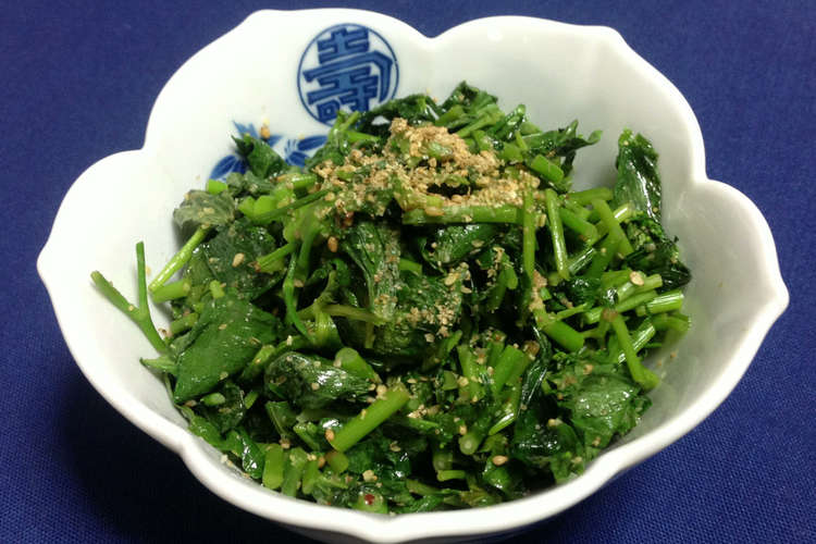 三つ葉の胡麻炒め レシピ 作り方 By Caterina クックパッド 簡単おいしいみんなのレシピが354万品