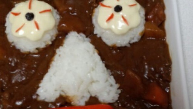 おもしろキャラカレー レシピ 作り方 By Nanairo26 クックパッド 簡単おいしいみんなのレシピが353万品