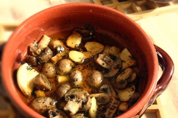 マッシュルームのアヒージョ レシピ 作り方 By バカゾク クックパッド 簡単おいしいみんなのレシピが354万品