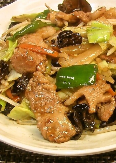 中華料理屋さんの肉野菜炒め♪の写真