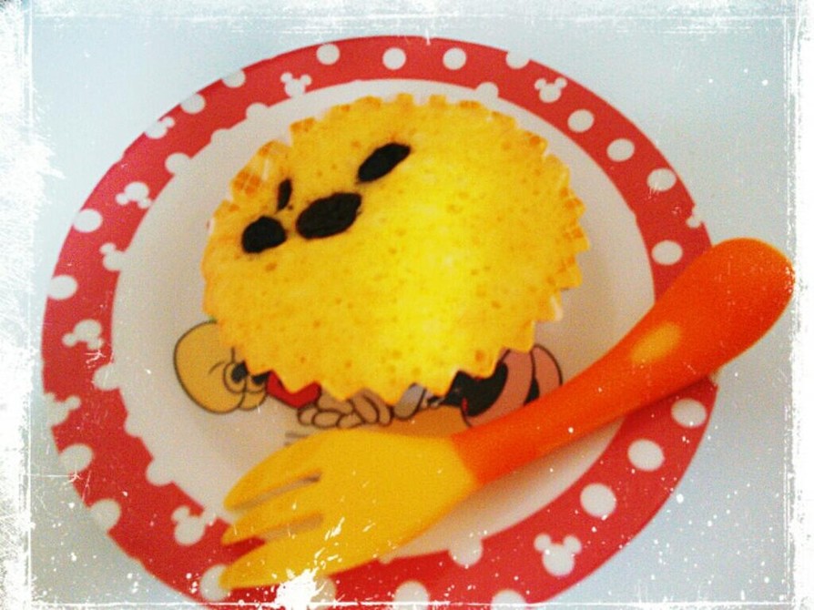 にんじんのふわふわカップケーキの画像