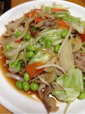 再現!ほっともっとの肉野菜炒め