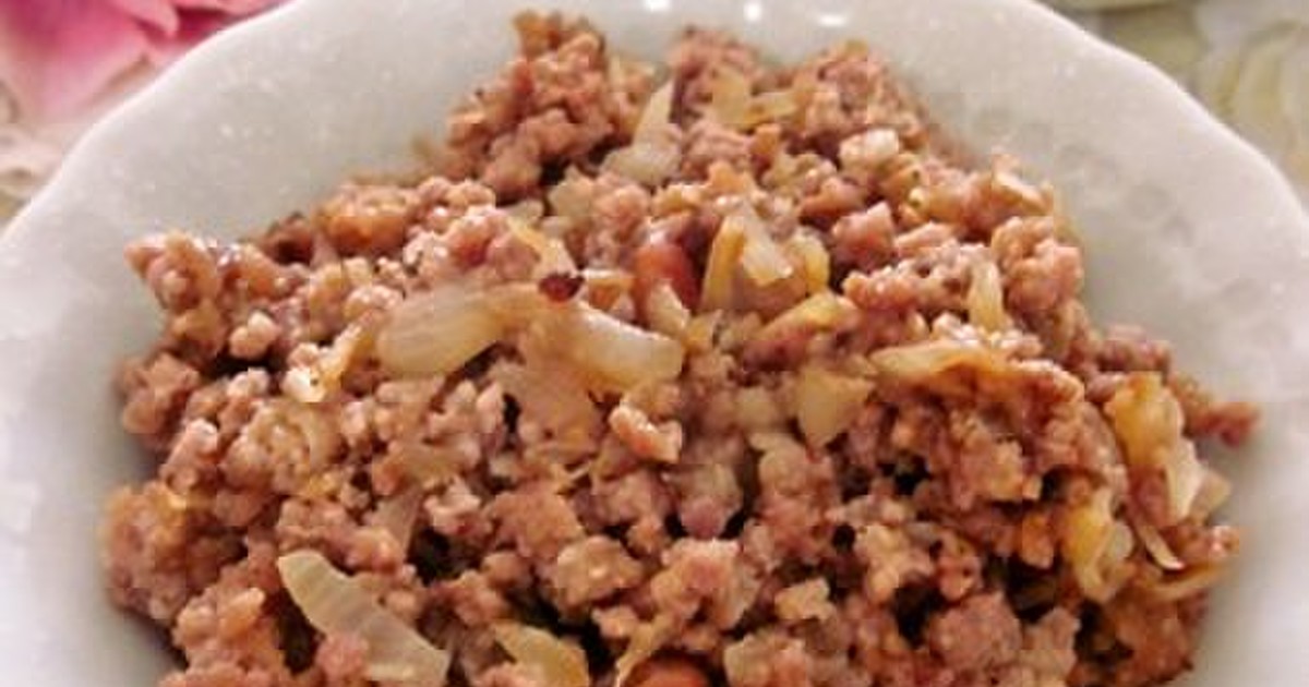 金山寺味噌で肉味噌 by miyuki12 【クックパッド】 簡単おいしいみんなのレシピが351万品