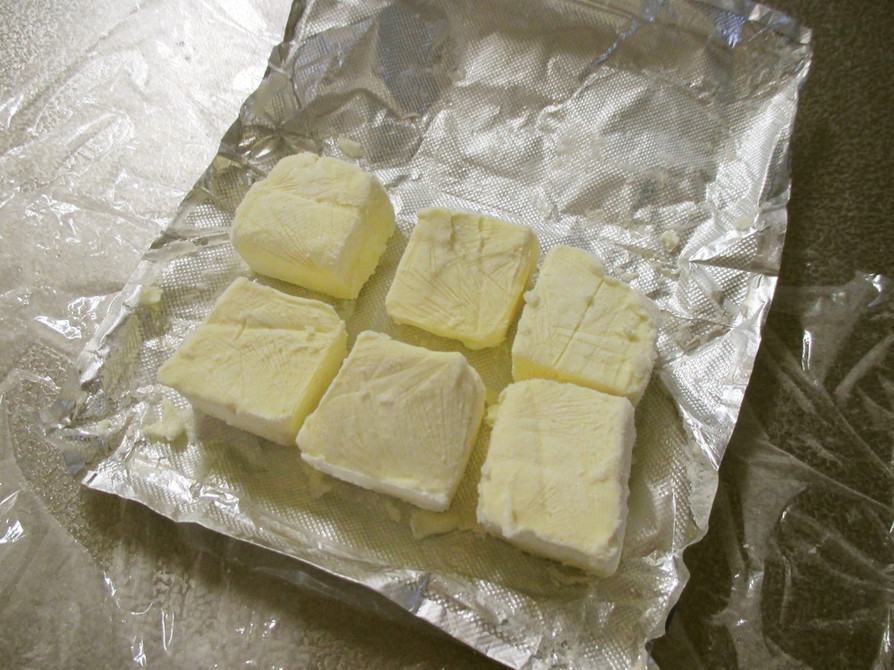 クリームチーズの保存の画像