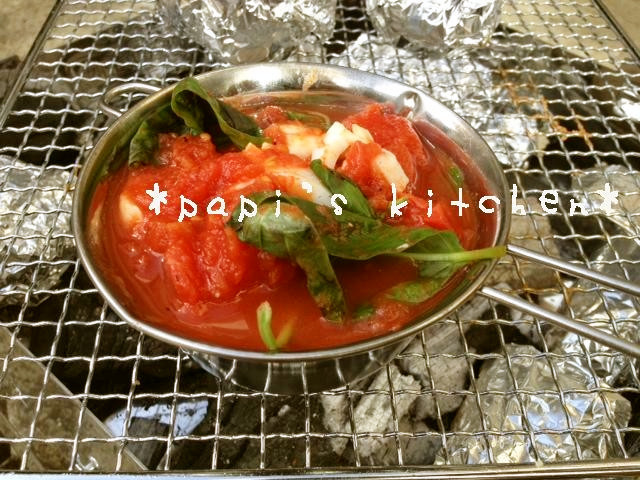 ☆BBQでおすすめ！イカのトマト煮☆の画像