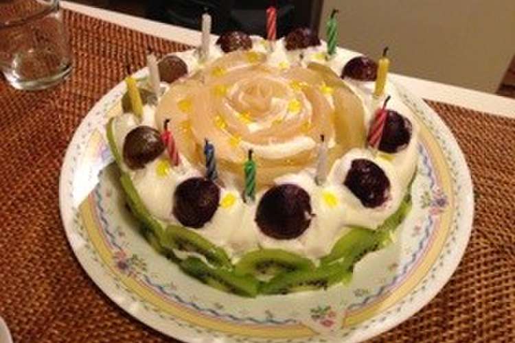 秋のバースデーケーキ 要塞風 レシピ 作り方 By クックパッド 簡単おいしいみんなのレシピが350万品