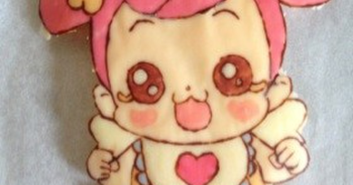 デコチョコ プリキュアあいちゃん レシピ 作り方 By Mｒ710 クックパッド