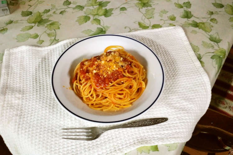 トマトとニンニクのスパゲティ レシピ 作り方 By Lechef クックパッド