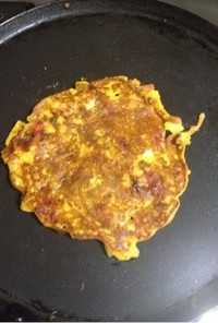 besan omelette　ヴィーガン