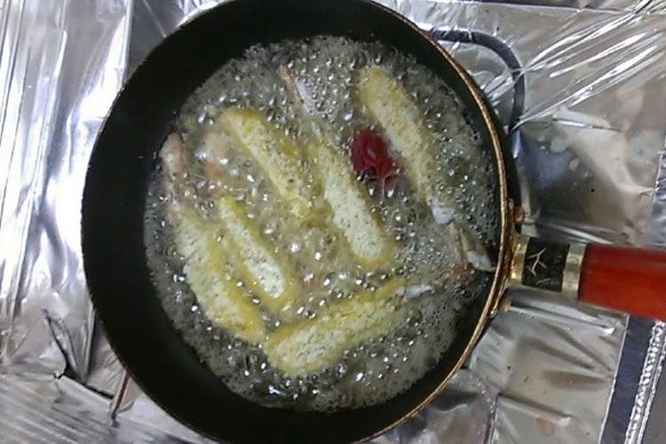 簡単 揚げ物の油がいつまでもきれいに レシピ 作り方 By 海々 クックパッド 簡単おいしいみんなのレシピが360万品