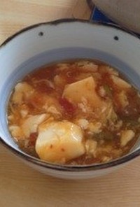 身体あっため豆腐スープ