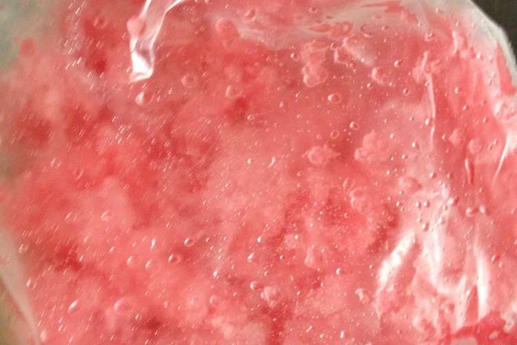 かき氷の冷凍保存 レシピ 作り方 By Aoihane クックパッド