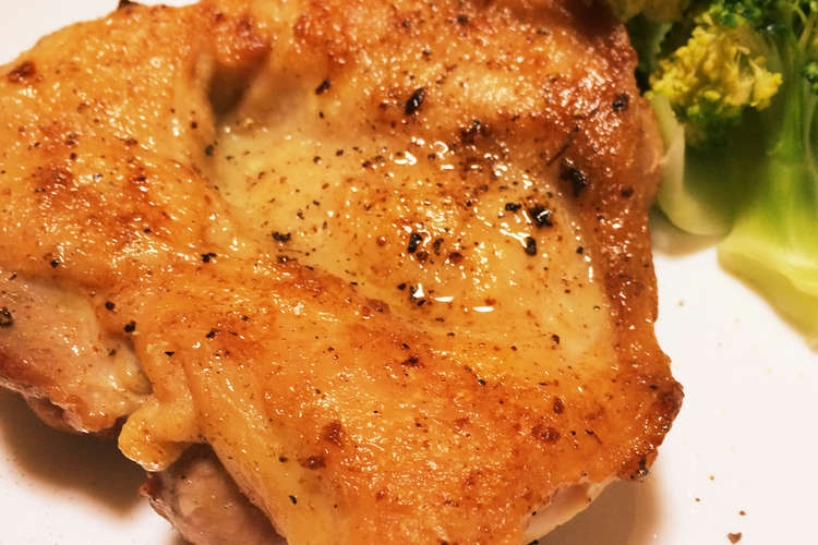クレイジーソルトでチキンソテー レシピ 作り方 By ゆうなぎっ クックパッド 簡単おいしいみんなのレシピが352万品