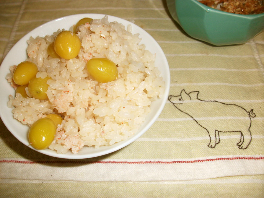 簡単！蟹缶で作る炊き込みご飯の画像