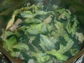 あったか☆シンプルもつ鍋