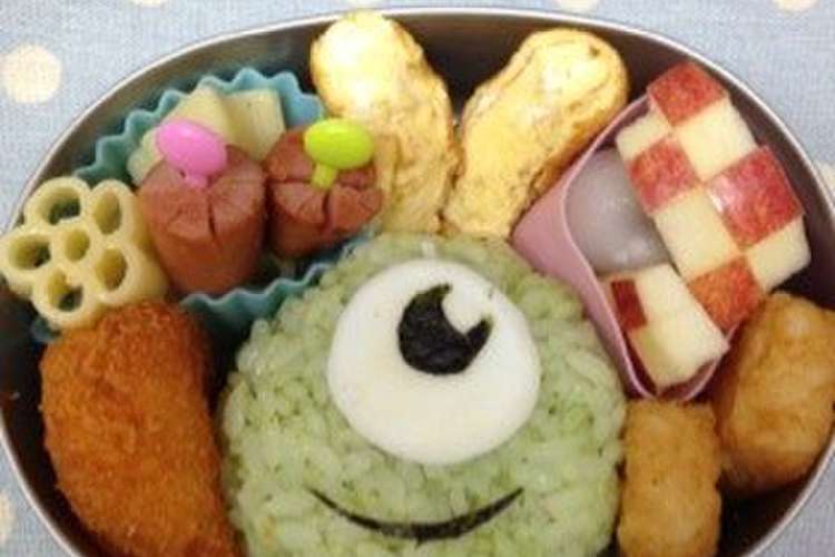キャラ弁 マイク レシピ 作り方 By しまさらまま クックパッド 簡単おいしいみんなのレシピが350万品