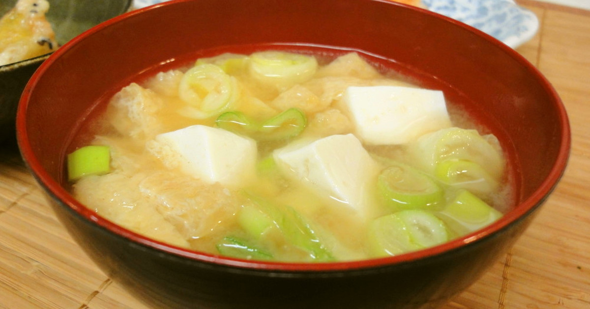 朝食に 豆腐と油揚げの味噌汁 レシピ 作り方 By ゆうゆう0221 クックパッド 簡単おいしいみんなのレシピが351万品