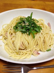 ずぼら☆醤油マヨパスタ!の写真