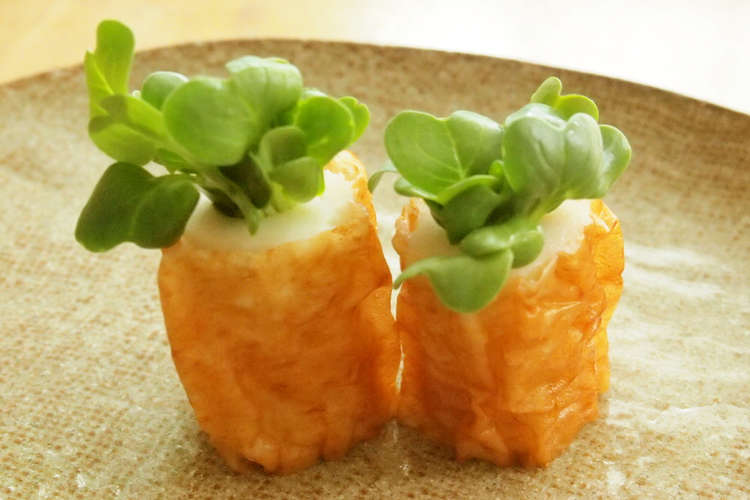 お弁当に ちくわのかいわれ詰め レシピ 作り方 By うさぎのうちゃこ クックパッド