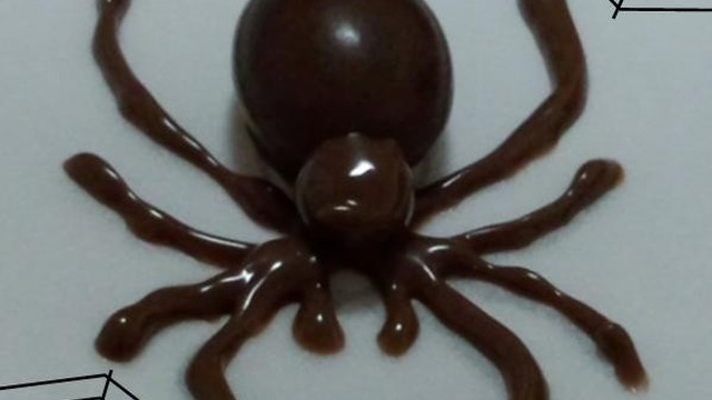 ハロウィンにも チョコで蜘蛛 レシピ 作り方 By Puniｋ クックパッド 簡単おいしいみんなのレシピが365万品