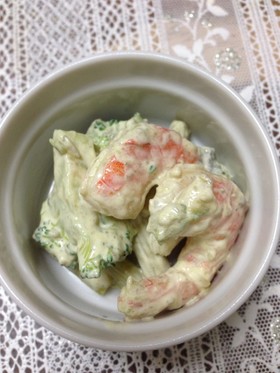 アボカド入☆海老マヨサラダ