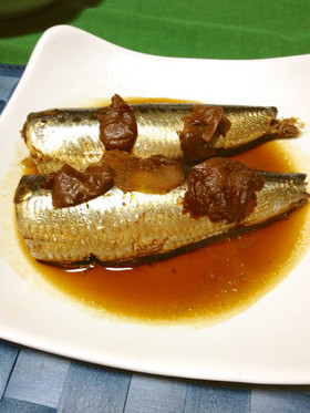 いわしの梅煮・圧力鍋