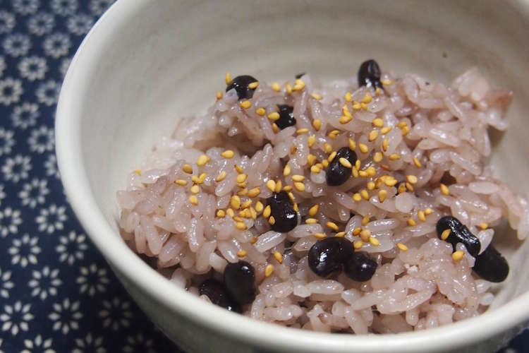 炊飯器で手軽に 秋田の甘い赤飯 レシピ 作り方 By ガメコ クックパッド 簡単おいしいみんなのレシピが353万品