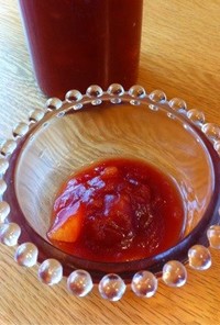 簡単美味しい♡トマトと林檎のジャム