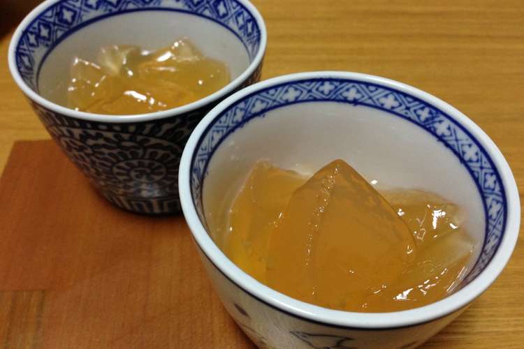 糸寒天で 梅酒ゼリー レシピ 作り方 By むらさき鳥 クックパッド 簡単おいしいみんなのレシピが358万品