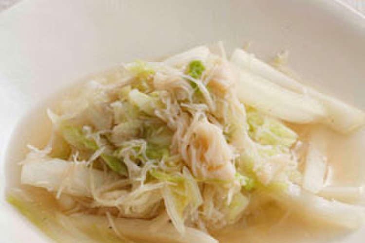 白菜とほたて缶の中華煮浸し レシピ 作り方 By サントリー金麦 クックパッド 簡単おいしいみんなのレシピが352万品