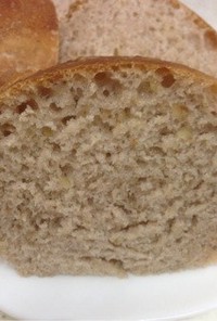冷蔵庫発酵de自家製酵母くるみ山食パン