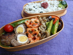 ころりん♪八丁味噌たまミートボール弁当