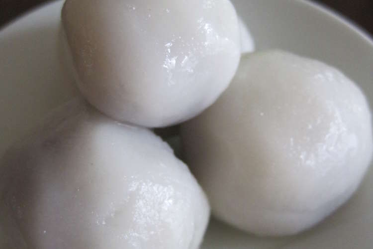 あんこ入お月見団子