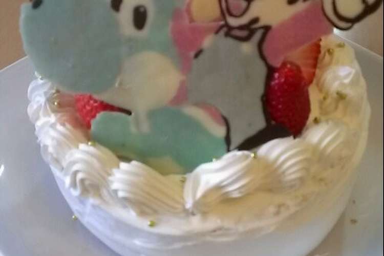 誕生日ケーキ チョコプレート マリオ レシピ 作り方 By Anaana777 クックパッド