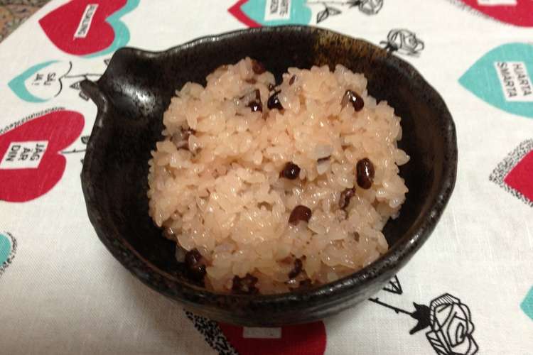 青森の郷土料理 甘いお赤飯 レシピ 作り方 By 味魔女 クックパッド 簡単おいしいみんなのレシピが353万品
