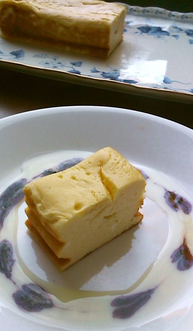 低カロ　ベイクドヨーグルトケーキの写真