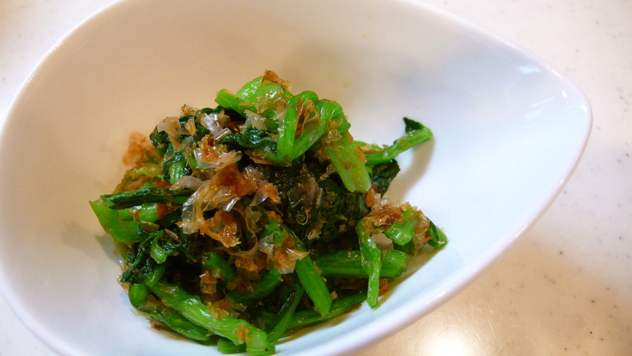 お弁当に！小松菜のおかか和え❀の画像
