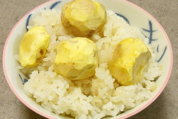 昆布茶でおいしい 乙女の栗ごはん レシピ 作り方 By なーしゅ クックパッド