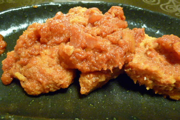 アジフライのトマト煮 レシピ 作り方 By Miyoshi8 クックパッド 簡単おいしいみんなのレシピが378万品