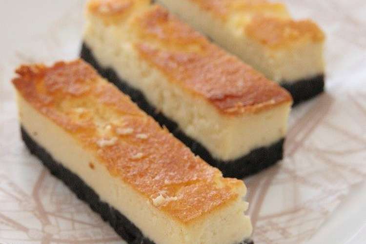 自信作 ニューヨークチーズケーキ レシピ 作り方 By ニコニコ笑顔 クックパッド 簡単おいしいみんなのレシピが355万品