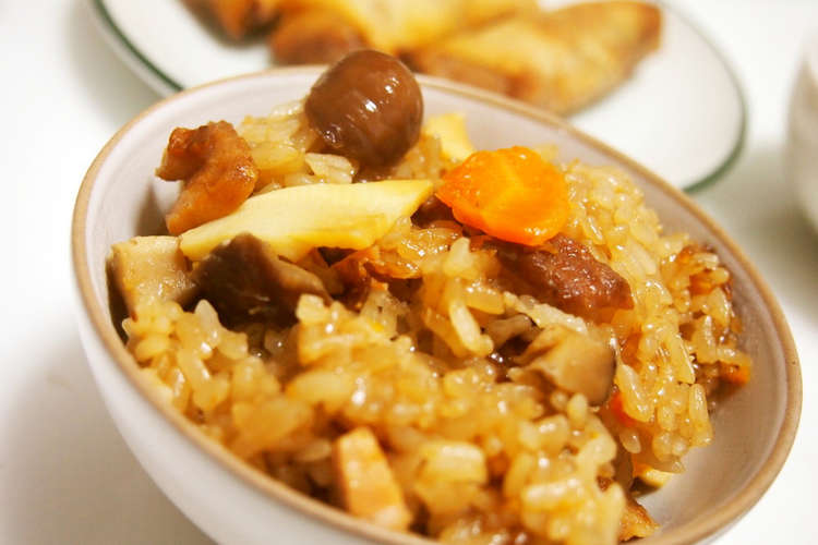 炊飯器で簡単 炊き込み中華おこわ レシピ 作り方 By まく まく まく クックパッド