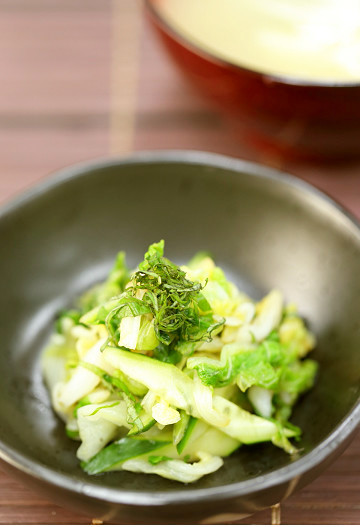 もう１品に❣白菜と胡瓜生姜醤油和えの画像